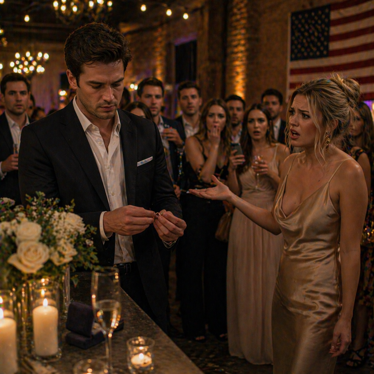 [FULL STORY] My fiancée suddenly said during our engagement party, "I only got engaged to you because the ring is