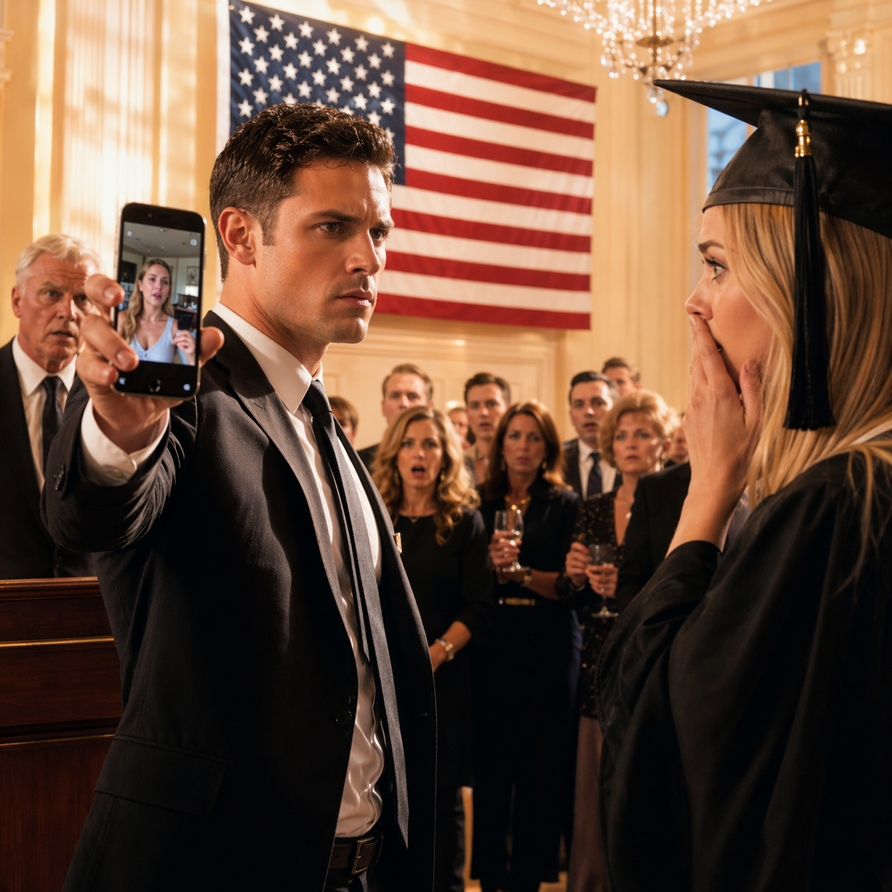 [FULL STORY] Her TikTok Went Viral for Dating a “Broke Guy”… So I Played It at Her Graduation Party