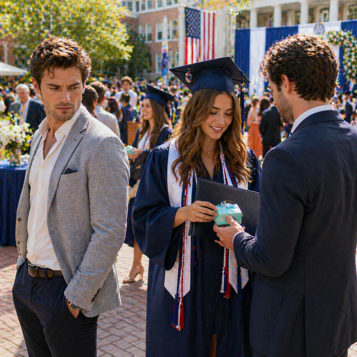 [FULL STORY] My girlfriend invited her ex to her graduation ceremony.As soon as he arrived, he secretly handed