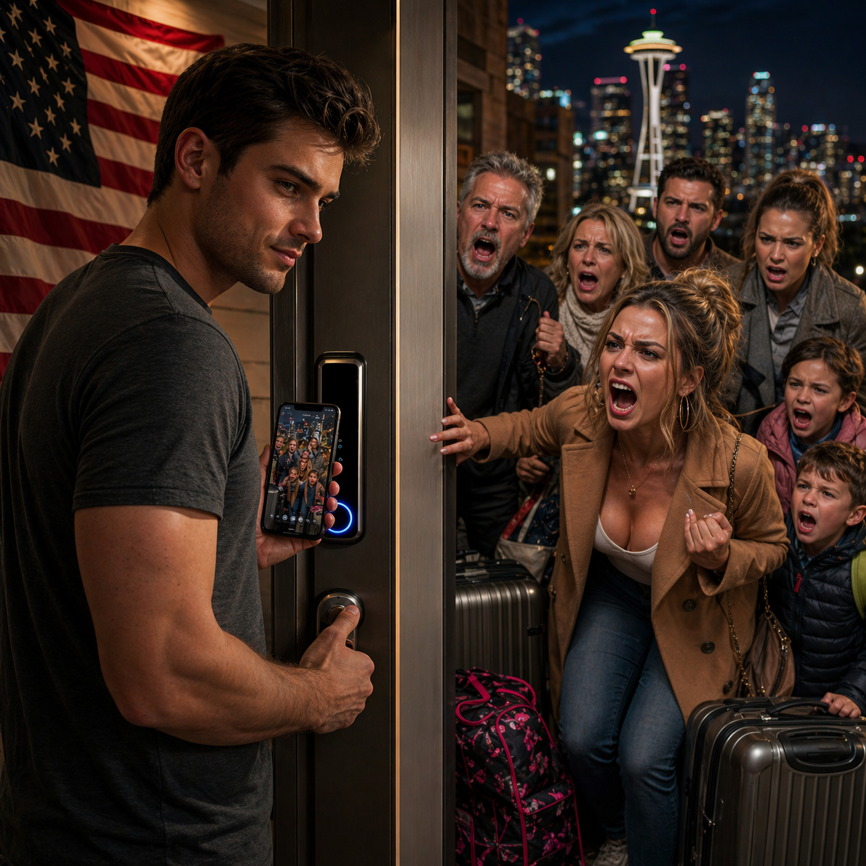 [FULL STORY] My Sister Brought 8 Guests to Take Over My Apartment… But the Smart Lock Changed Everything