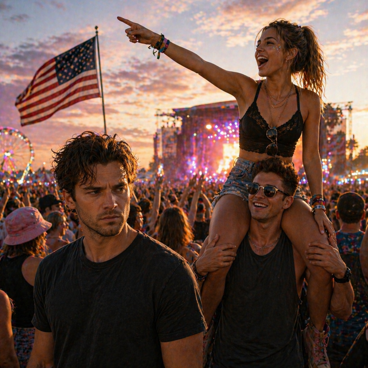 [FULL STORY] At a concert, my girlfriend hopped onto her male best friend’s shoulders, giggling, “You’re