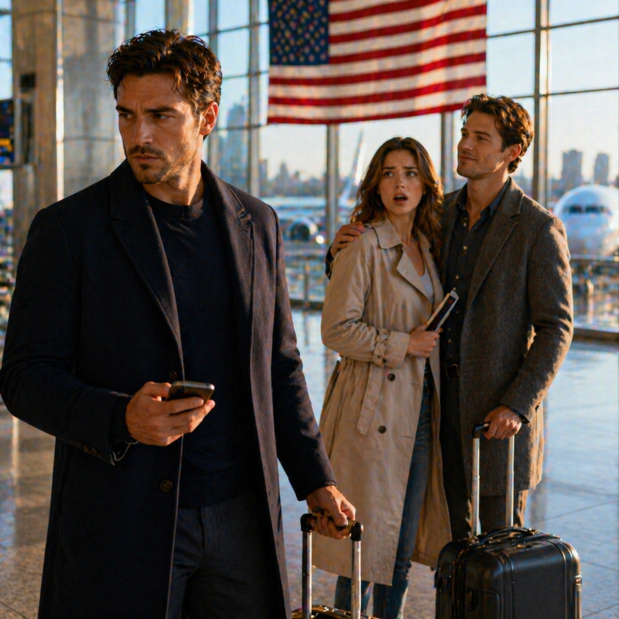 [FULL STORY] My girlfriend invited her "platonic" best friend on our $8,000 anniversary trip to Paris, so I gave her ticket to my female friend and left her stranded at the airport.