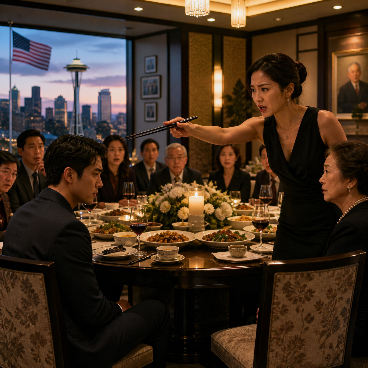 [FULL STORY] At Her Grandfather’s Memorial Dinner, She Pointed at Me and Said, “He’s Just Clinging to My Family.” I Set Down My Chopsticks and Left.
