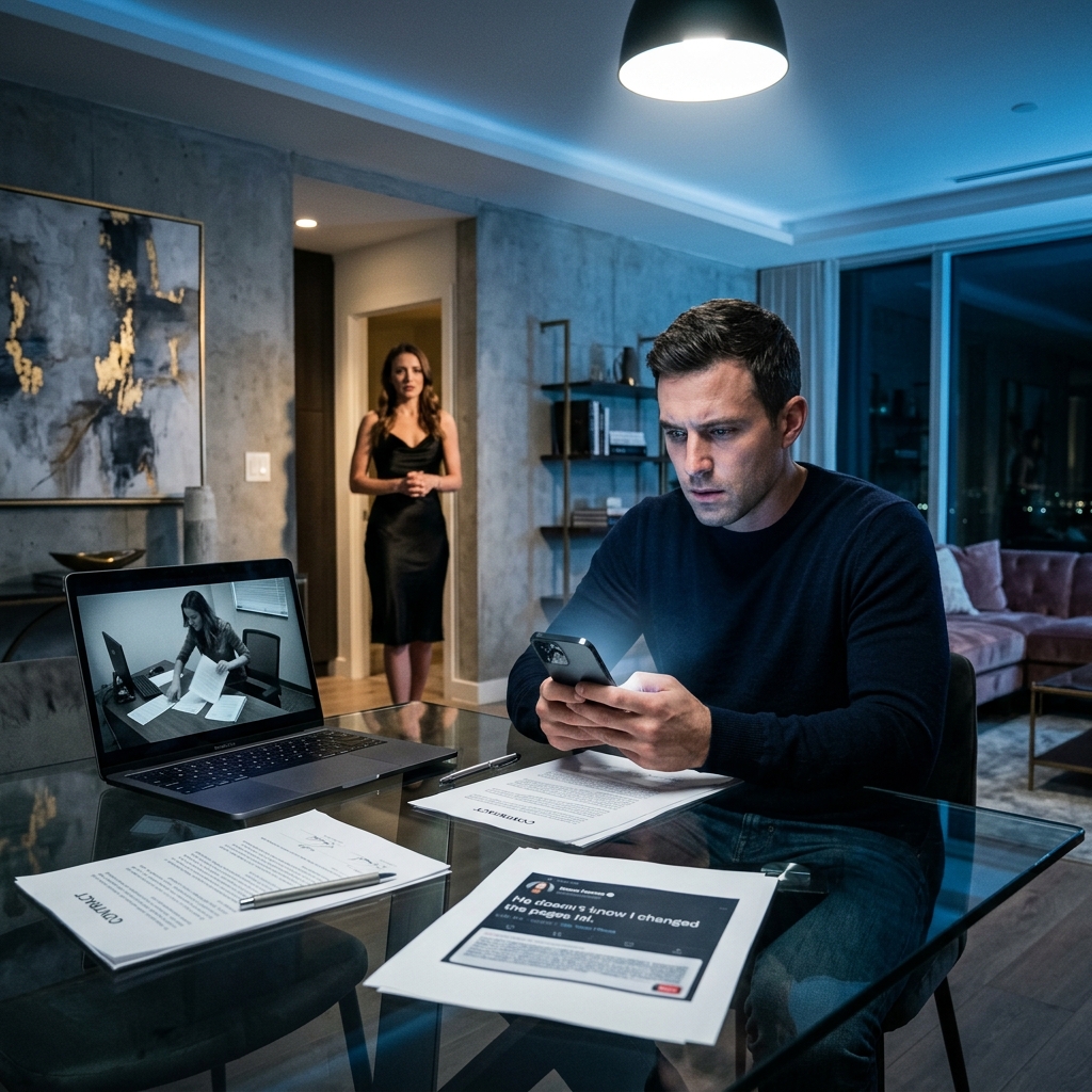 She Tried to Rewrite the Prenup… I Rewrote Her Future Instead