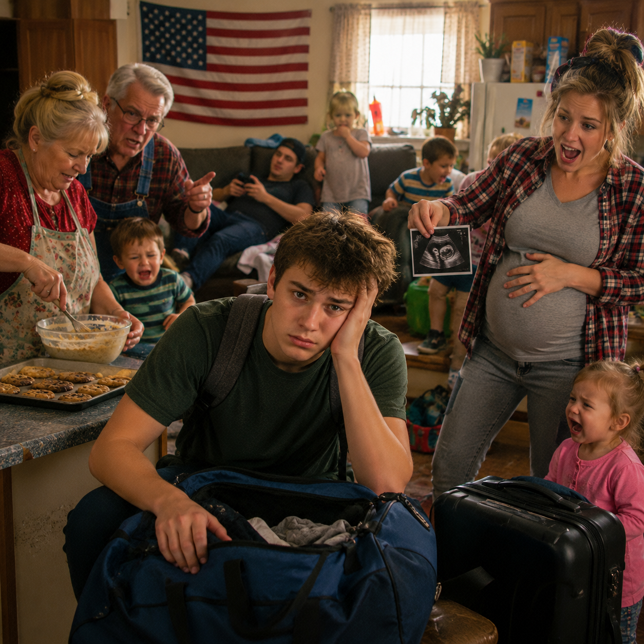Mom Announced She’s Pregnant for the 7th Time but I'm Done Raising Her Kids. So I Moved