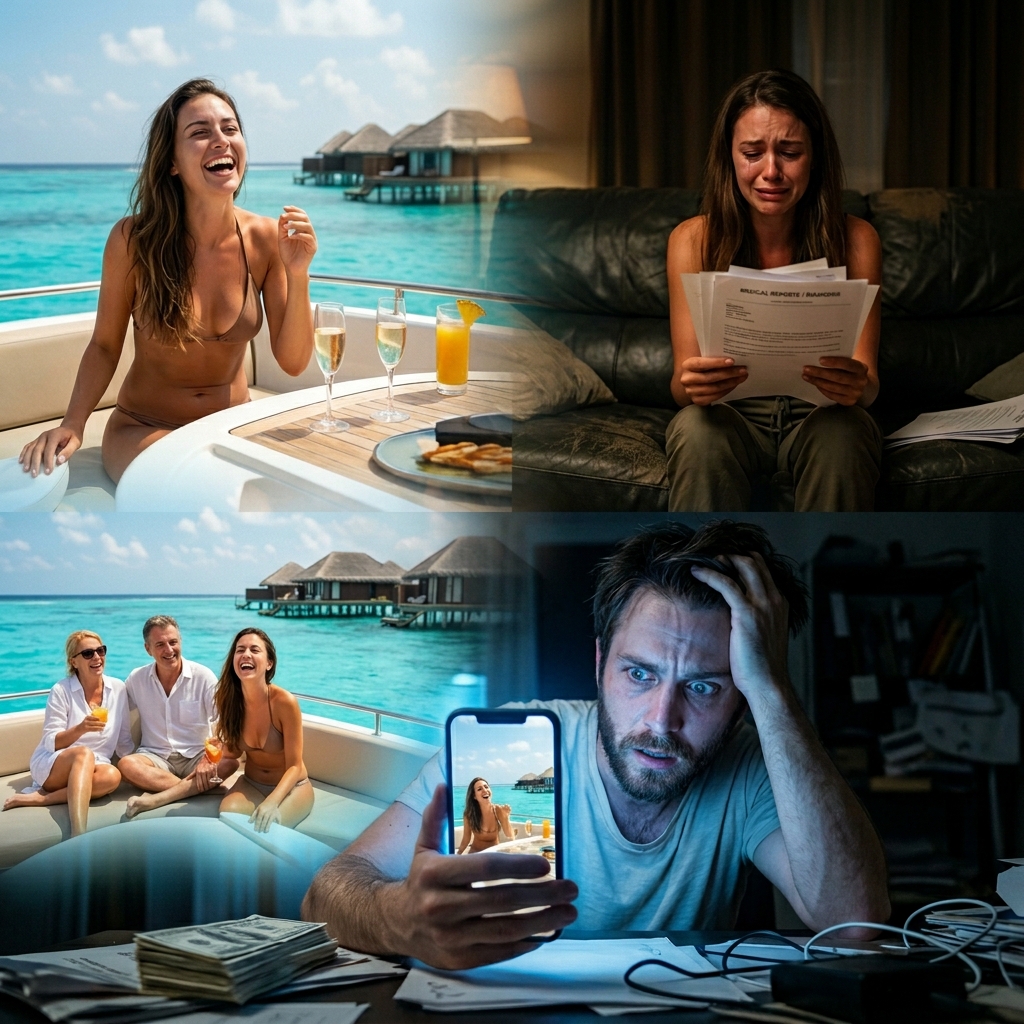 She Faked Medical Bills to Get $50,000 From Me… Then Posted Her Maldives Vacation
